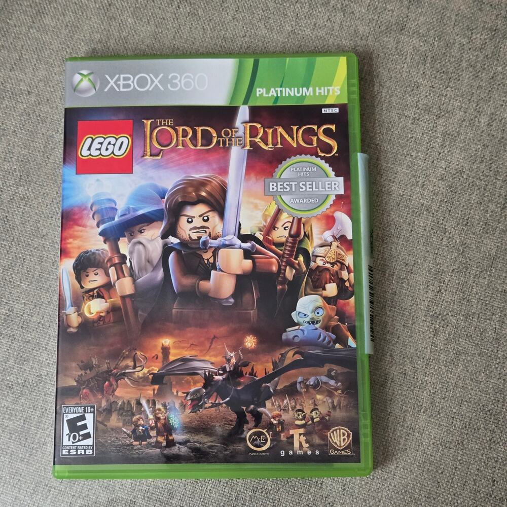 LEGO The Lord of the Rings (Xbox 360) Platinum Hits - CIB Pre-Owned